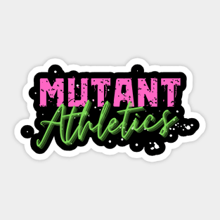 Mutant Athletics Neon Sticker